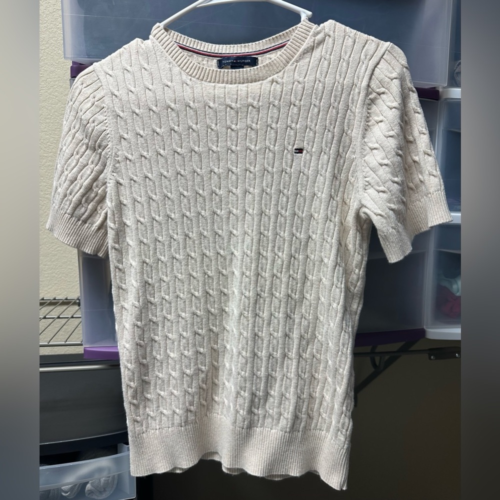 Tommy Hilfiger Women’s Cable Knit Sweater Top